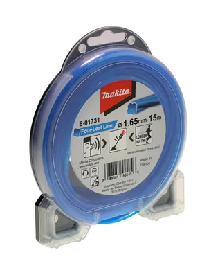 Produktbild von Makita E-01731 Mähfaden "Four-Leaf" Ø 1,65mm - 15 m für Rasentrimmer
