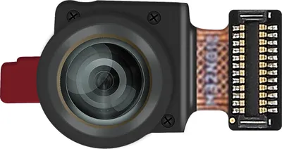 Produktbild von Clappio, Frontkamera-Modul mit Flexkabel für Huawei P40, Schwarz