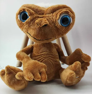 Produktbild von Soma E.T der Außerirdische Kuscheltier Plüschfigur XXL 25 cm Stofftier Geschenkidee für Kinder (E.T. ohne Hoody)