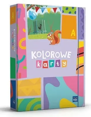 Zdjęcie produktu dla Kolorowe karty. Poziom A Trzylatek Pakiet