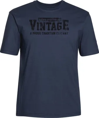Produktbild von Übergrößen T-Shirt Vintage schwarz AHORN SPORTSWEAR Dark Blue 9XL