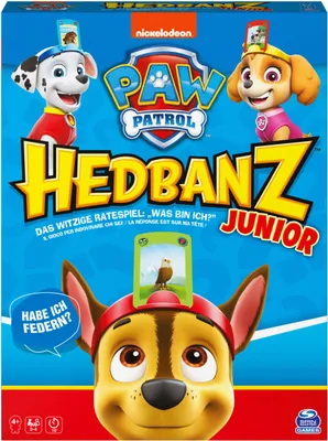 Image de Spin Master 38777 - Paw Patrol Heabanz Junior : le jeu de devinettes amusant