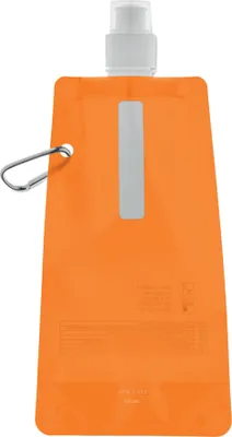 Produktbild von MidOcean - Wasserflasche "Gates", Unifarben, 480ml MO294 (Einheitsgröße) (Transparent Orange)