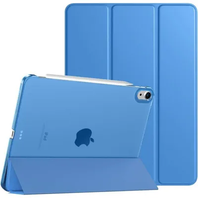 Produktbild von Schutzhülle für iPad Air 11 Zoll (M3/M2 2025/2024) & 10,9 Zoll (5./4. Gen.) mit transparenter Rückseite, Blau