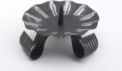 Produktbild von Dreifußleuchter, Kerzenleuchter schwarz 10 cm
