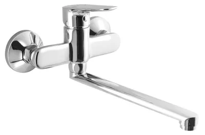 Produktbild von LOTTA Wandarmatur, flacher Auslauf 220m, Chrom