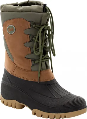 Produktbild von Almwalker Winter Boots Uni (Braun/Oliv) Größe 42
