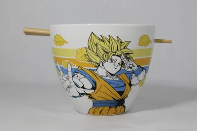 Obrázok produktu pre Miska do ramen z pałeczkami Goku Dragon Ball Z 473 ml