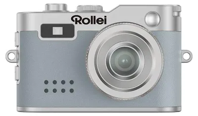 Produktbild von Rollei Compactline Mini, 1 MP, 1920 x 1080 Pixel, 1/4", CMOS, Full HD, Blau