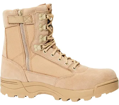 Image de Brandit Zipper Tactical Boots Taille : 40, Couleur : Marron clair