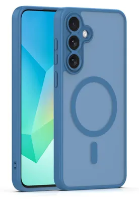 Immagine prodotto di Custodia protettiva Mag Matt per Samsung Galaxy S26, colore blu scuro