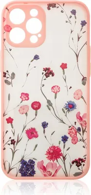Obrázek produktu pro Designové pouzdro Pouzdro pro Iphone 12Promax Pink Flowers