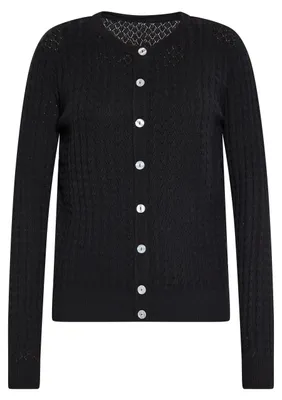 Produktbild von EVERA Damen Cardigan - Schwarz EVERA Damen Cardigan - Schwarz, L