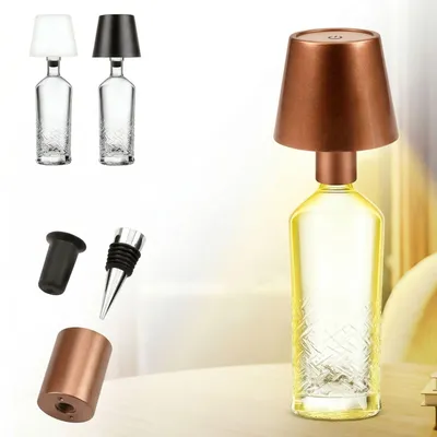 Produktbild von AddLiving LED Flaschenlampe | Akku-Lampe mit Touch-Funktion | Bottle Light