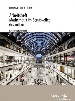 Produktbild von Arbeitsheft Mathematik im Berufskolleg Gesamtband
