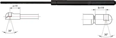 Produktbild von METZGER Gasfeder Motorhaubendämpfer 404mm für VW TOURAN (1T1, 1T2) 460N 2110454