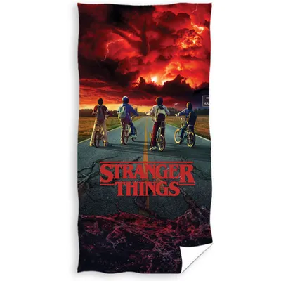 Produktbild von Stranger Things Mikrofaser Strandtuch