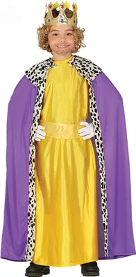 Produktbild von Balthasar-Kostüm für Kinder Sternsinger-Kostüm Heilige-drei-Könige-Kostüm