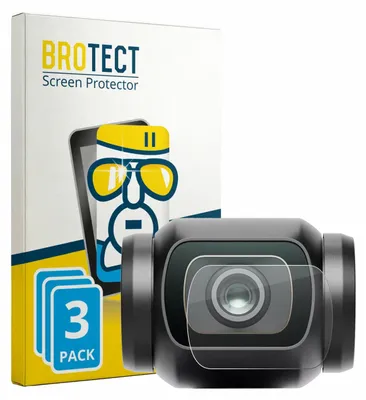 Produktbild von 3x BROTECT Schutzglas für DJI Osmo Pocket 4 (Linse) Schutzfolie Panzer Folie Glas Display Schutz klar
