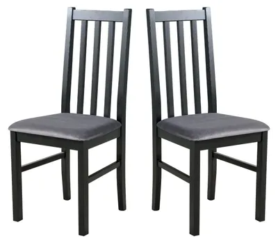 Produktbild von ESSZIMMERSTUHL - 2er-Set Bos 10 schwarz kronos 22