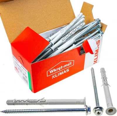 Produktbild von Rahmendübel KPR-FAST-K 10x140 mm Sechskantkopf Torx Fensterrahmendübel 25 Stück