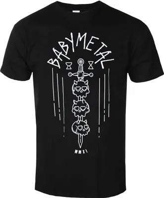 Obrázok produktu pre Babymetal - Tričko pre mužov/dámy Uni RO6874 (L) (Black)