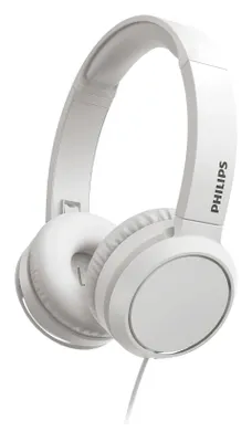 Obrázek produktu pro Philips 3000 series TAH4105WT/00, Kabel, Hovory/hudba, 20 - 20000 Hz, 153 g, Sluchátka s mikrofonem, Bílá