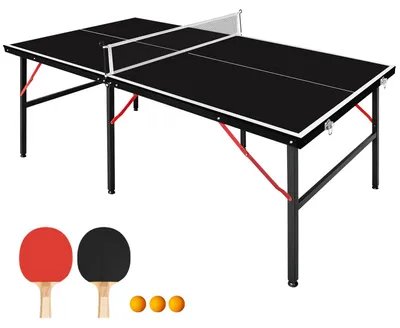 Immagine prodotto di Tavolo da ping pong pieghevole, completo di rete e accessori