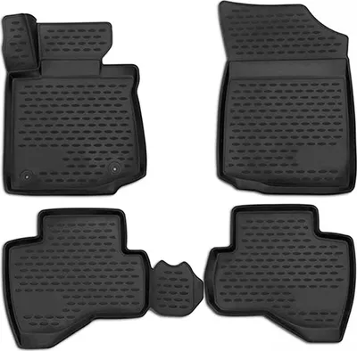 Zdjęcie produktu dla 2005-2014 Toyota Aygo dywaniki podłogowe TPE czarne 4 szt