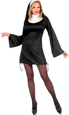 Produktbild von Kostüm Nonne für Damen | Kleid und Haube Größe: XL