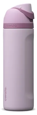 Produktbild von Owala FreeSip Isolierte Edelstahl Trinkflasche mit Strohhalm, 710 ml – BPA-frei,