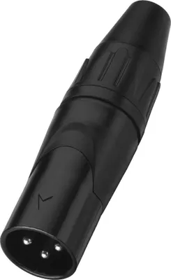 Produktbild von Monacor XLR-823/P/SW XLR-Stecker