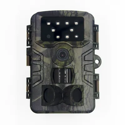 Produktbild von Wildkamera Fotofalle mit Infrarot Nachtsicht Bewegungsmelder bis zu Reaktionszeit Jagdkamera mit IR LEDs IP66 Wasserdicht für Jagd und Überwachung von Wildtieren