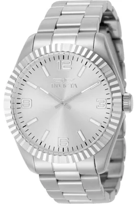 Immagine prodotto di Invicta Specialty 49671 Orologio da Uomo - Movimento al Quarzo - Acciaio Inossidabile con Quadrante Argento - 43 mm