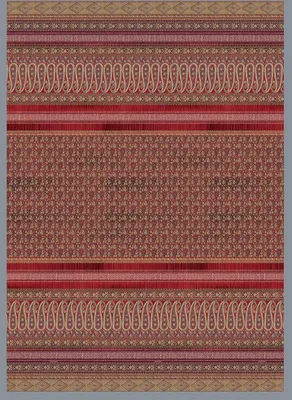Produktbild von Bassetti Plaid PIAZZA DUCALE Farbe R1 ROSSO, Größe 270x250