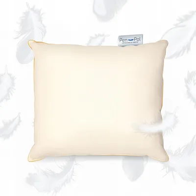 Produktbild von Pen-Pol Premium Daunenkissen 70x80 cm Ecru für Schlafzimmer