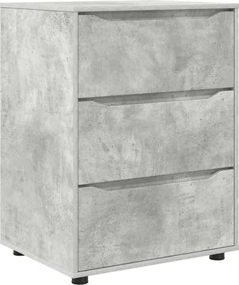 Zdjęcie produktu dla vidaXL Szafka do przechowywania beton szara 60 x 48 x 81 cm materiał drewnopochodny