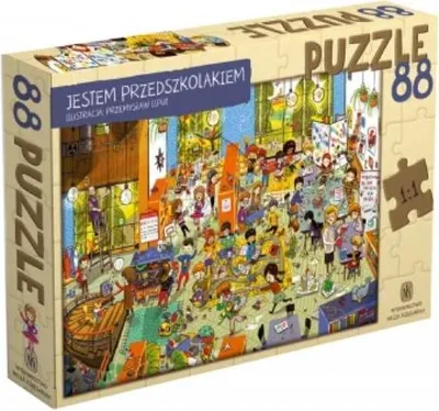Produktbild von Ich bin ein Vorschulkinder-Puzzle 88el Unsere Buchhandlung