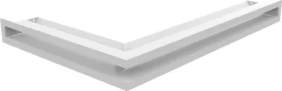 Produktbild von Kamingitter KRATKI LUFT Weiß 6x60x40 Links Lüftungsset 2 Stk