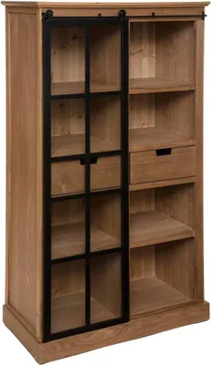 Produktbild von Bücherregal "danik" naturholz 80x150cm - Atmosphera créateur d'intérieur