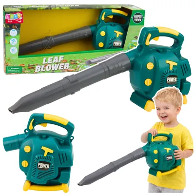 Image de Souffleur de feuilles de jardin pour enfants, sons verts