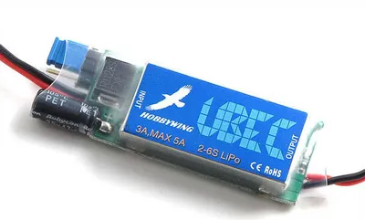 Produktbild von Hobbywing HW86010010 BEC 3A UBEC Regler für 2-6s