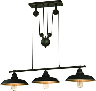 Zdjęcie produktu dla Westinghouse 6332540, Elastyczny montaż, Brąz, Brąz, Oil Rubbed Bronze, Okrągły, Jadalnia, Kuchnia