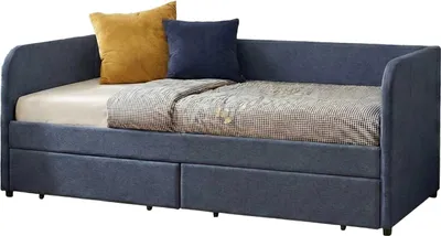 Produktbild von Kojenbett Spector - 90 x 200 cm - Mit Schubladen - Blau