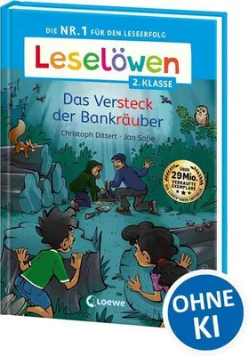Immagine prodotto di Leselöwen 2. Klasse - Das Versteck der Bankräuber