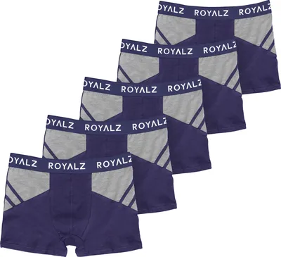 Produktbild von ROYALZ Boxershorts Herren sportliches Design Men 5er Pack Sportiv Männer Unterhosen 5 Set (95% Baumwolle / 5% Elasthan)