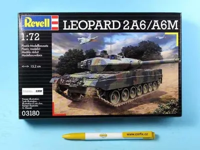 Productafbeelding van Revell Leopard 2 A6/A6M, tankmodel, modelbouwset, 1:72, Leopard 2A6/A6M, plastic, gemiddeld