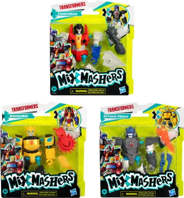 Produktbild von HASBRO - Transformers Mixmashers Figurensortiment