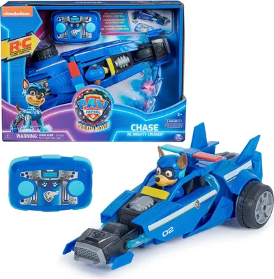Obrázok produktu pre Spin Master Paw Patrol Der Mighty Kinofilm ferngesteuertes Polizeiauto mit Chase