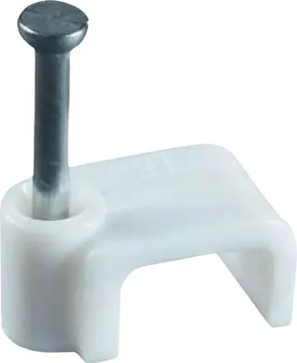 Productafbeelding van Kabelklem met spijker voor het bevestigen van kabels, type P8/5 (100 stuks)